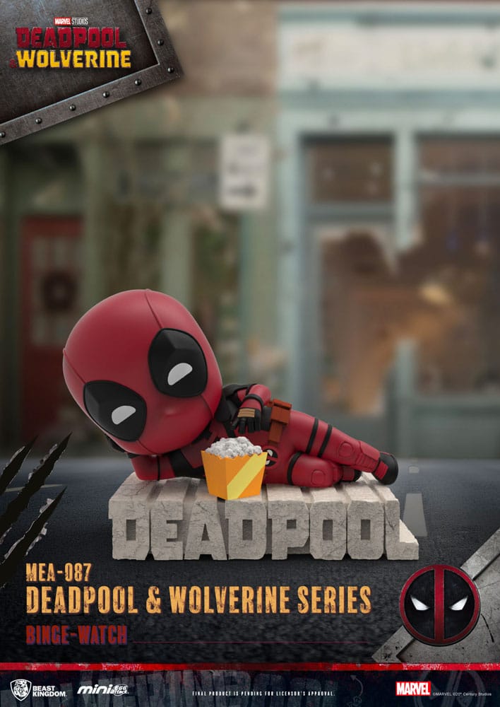 Deadpool 3 Deadpool &amp; Wolverine Series Mini Egg Attack Figures 8 cm