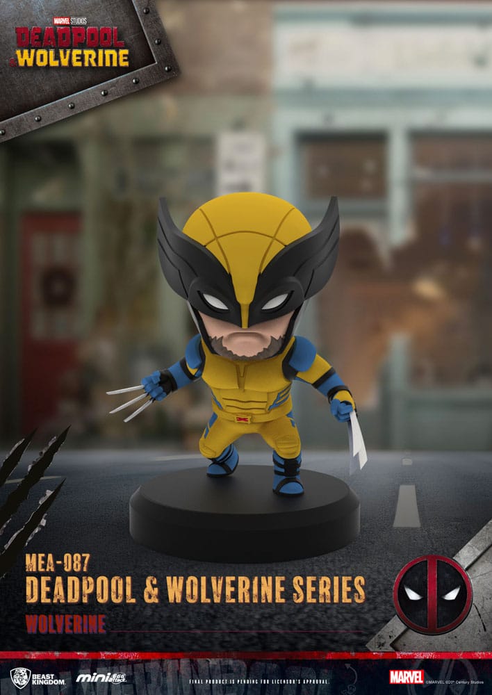 Deadpool 3 Deadpool &amp; Wolverine Series Mini Egg Attack Figures 8 cm