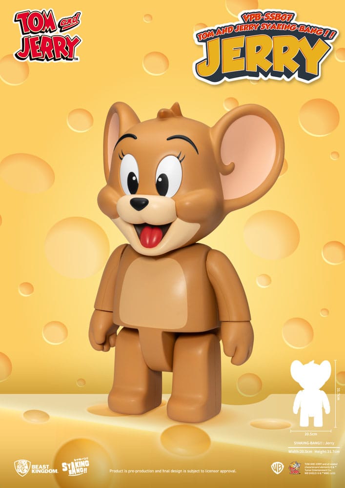 Tom &amp; Jerry Syaking Bang PVC figura Jerry 30 cm