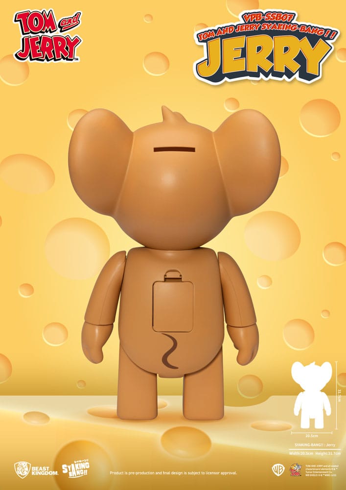Tom &amp; Jerry Syaking Bang PVC figura Jerry 30 cm