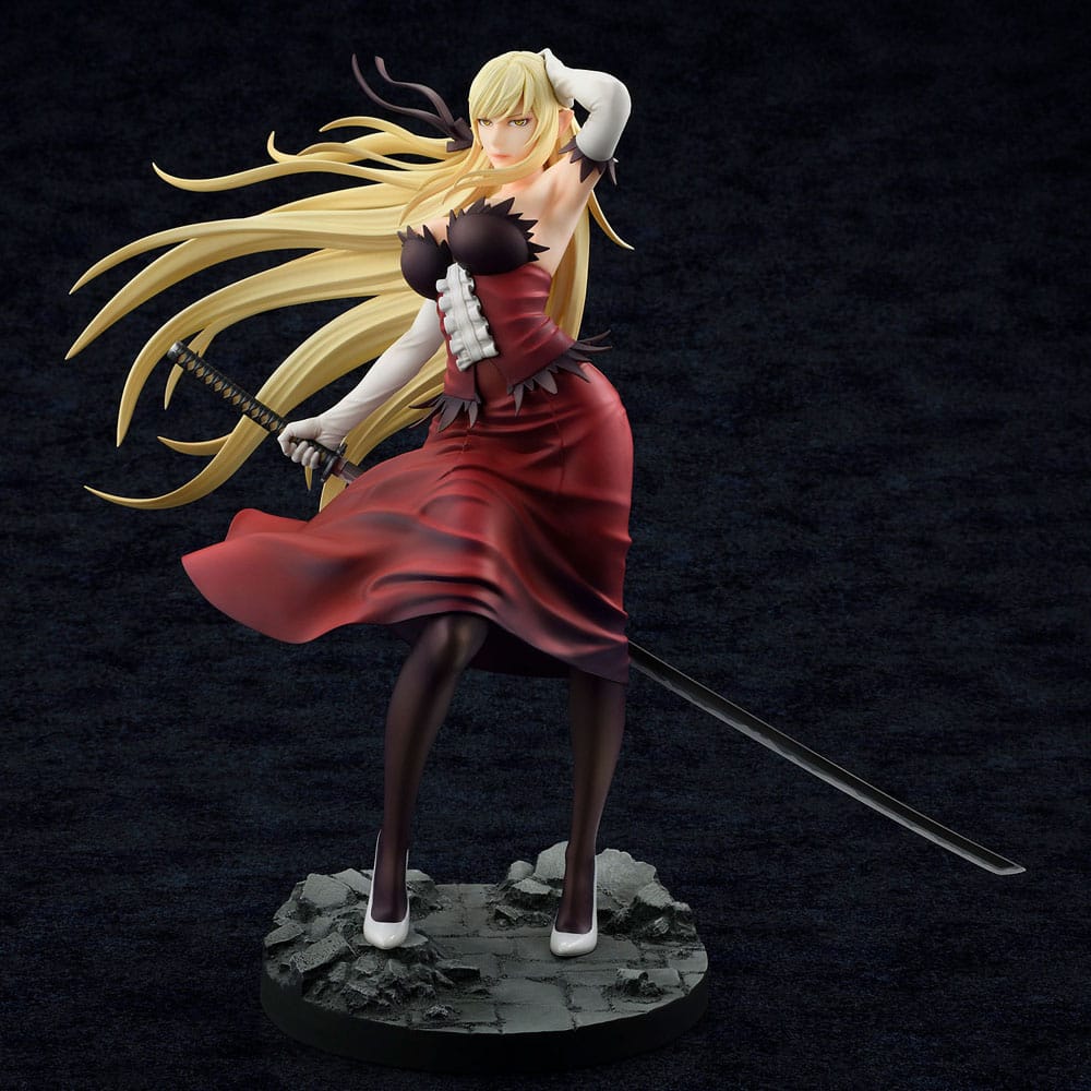 Kizumonogatari PVC Statue 1/7 Kiss-Shot Acerola-Orion Heart-Under-Blade Demon Sword Kokorowatari Ver. 27 cm