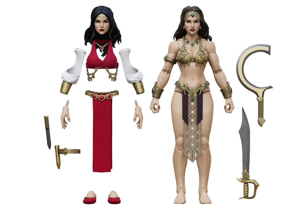 Conan the Barbarian Epic H.A.C.K.S. Action Figure 1/12 Bêlit: Queen of the Black Coast