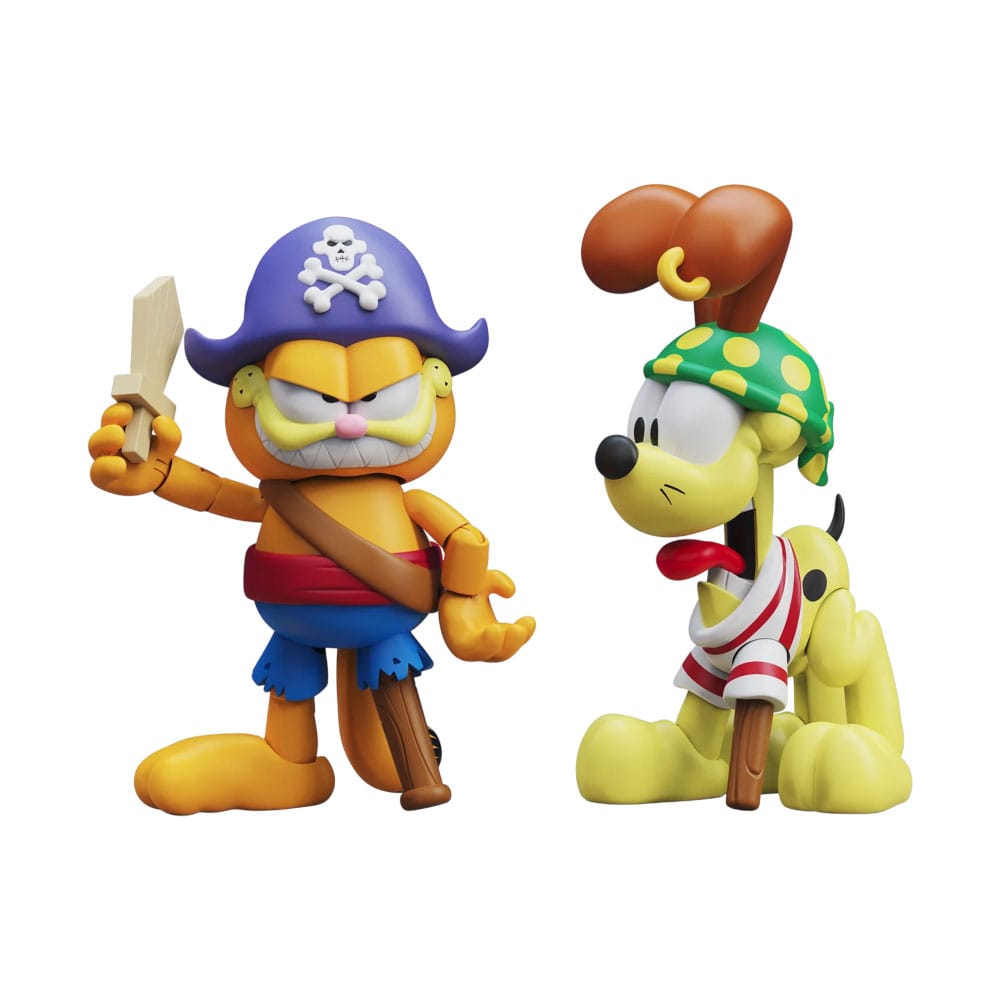 Garfield 2 Pack Pirate Garfield and Pirate Odie Action Figures