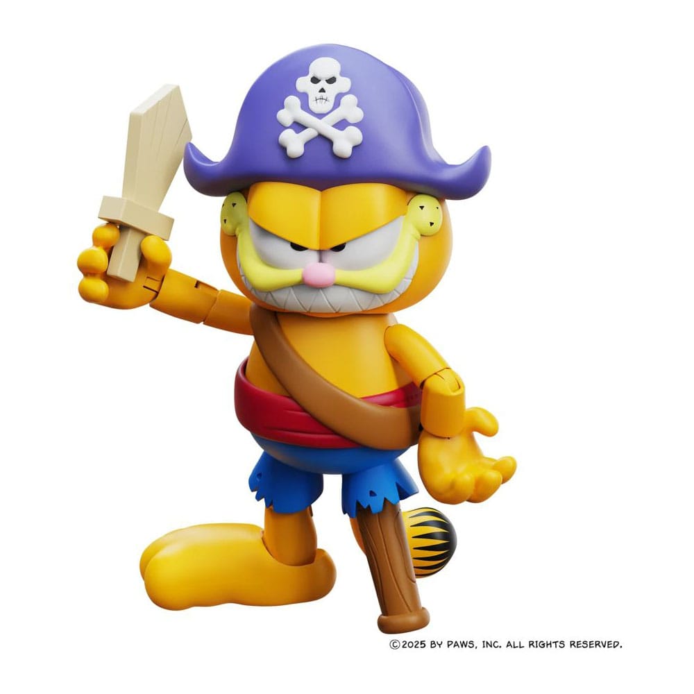 Garfield 2 Pack Pirate Garfield and Pirate Odie Action Figures
