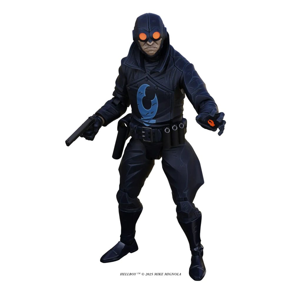 Hellboy Lobster Johnson (The Iron Prometheus) Action Figure 17 cm