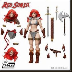 Red Sonja Epic HACKS Red Sonja Action Figure