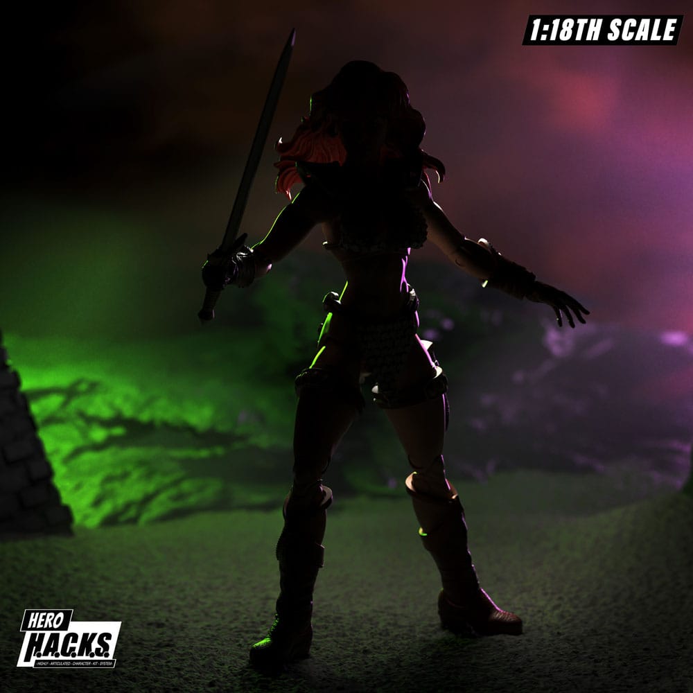 Red Sonja Hero HACKS Red Sonja Action Figure