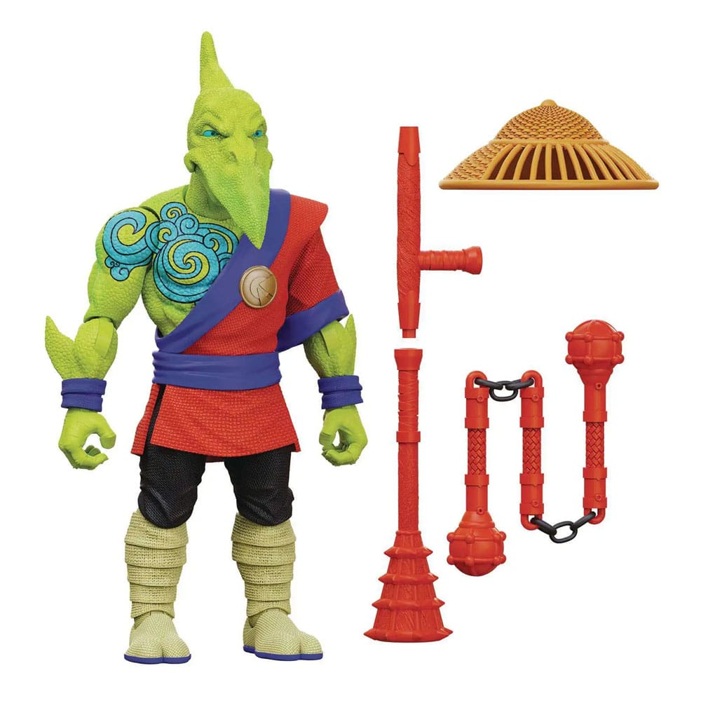 Action figure rock dei guerrieri saurozoici Fae Kwan Pterodattilo (monaco guerriero) 15 cm