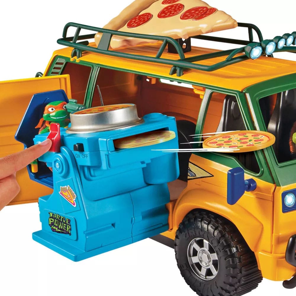 Teenage Mutant Ninja Turtles: Veicolo Mutant Mayhem Pizzafire Van 20 cm