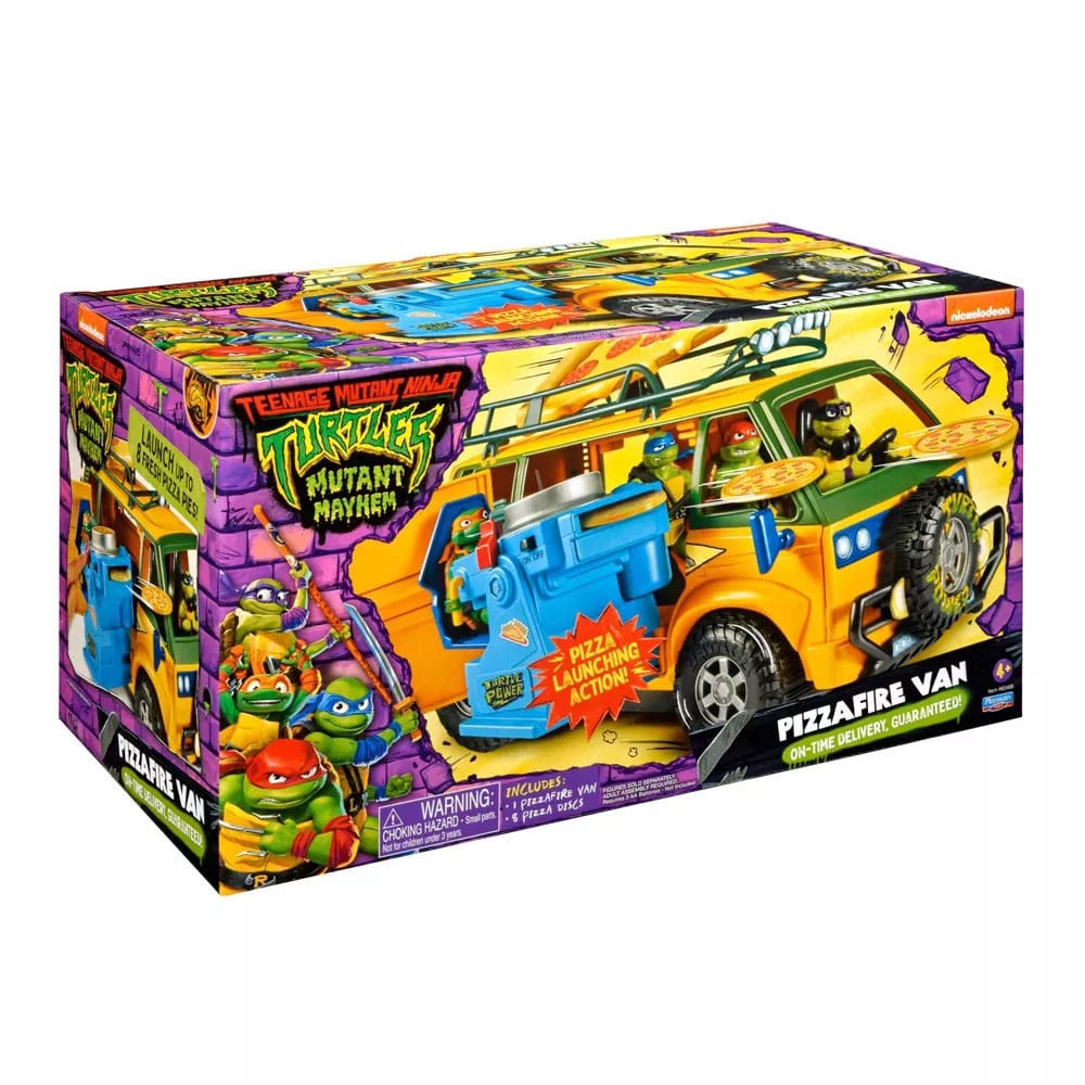 Teenage Mutant Ninja Turtles: Veicolo Mutant Mayhem Pizzafire Van 20 cm