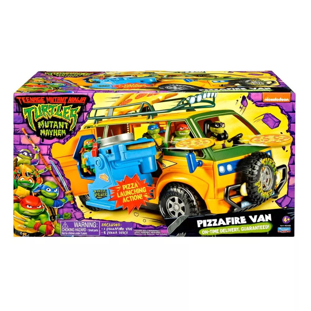 Teenage Mutant Ninja Turtles: Veicolo Mutant Mayhem Pizzafire Van 20 cm
