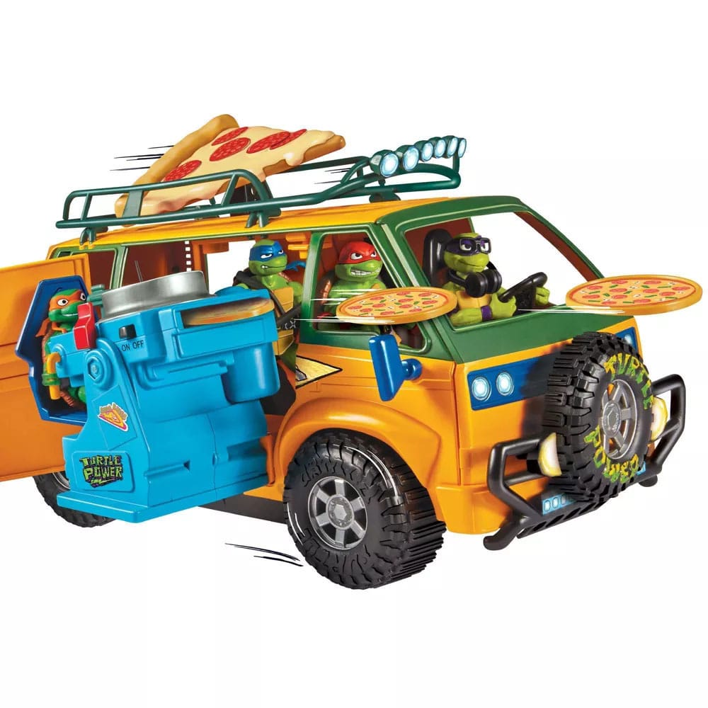 Teenage Mutant Ninja Turtles: Veicolo Mutant Mayhem Pizzafire Van 20 cm