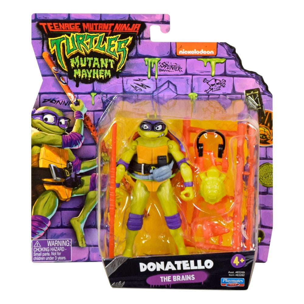 Teenage Mutant Ninja Turtles: Mutant Mayhem Action Figures Donatello 10 cm