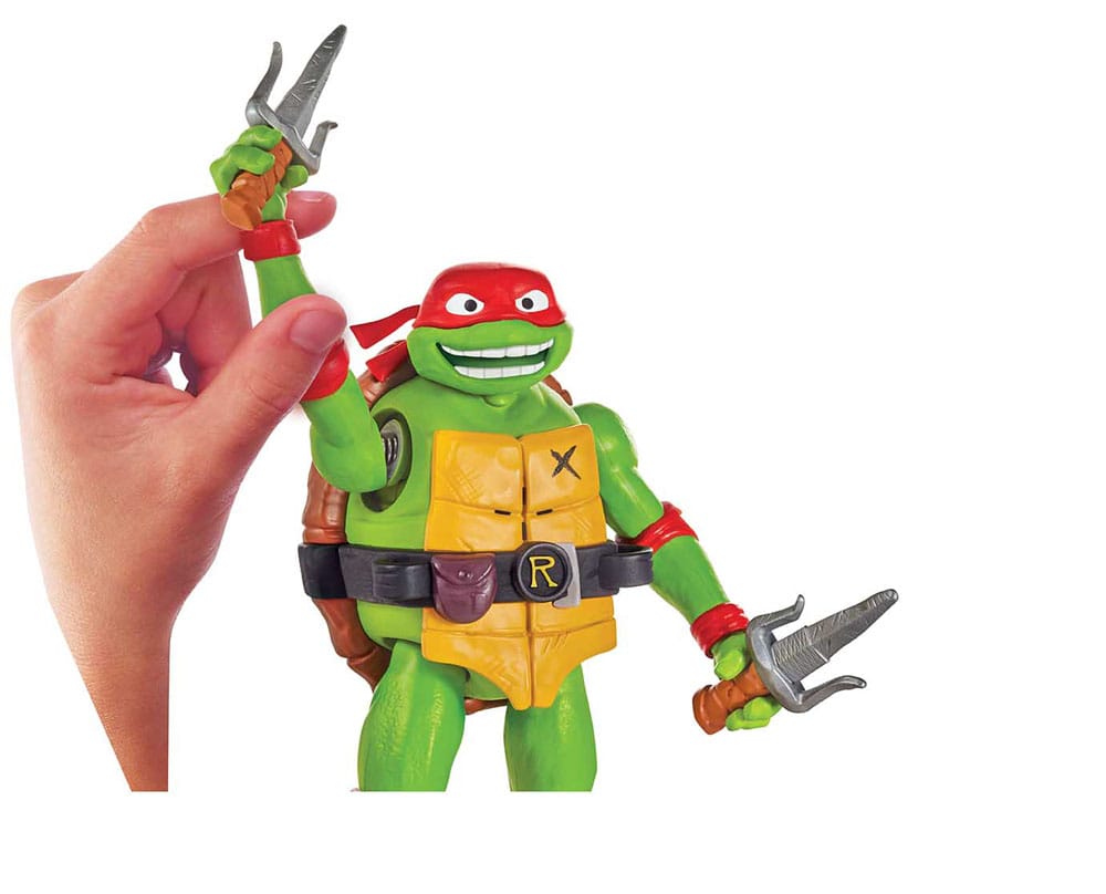 Teenage Mutant Ninja Turtles: Mutant Mayhem Ninja Shouts Action Figure Raphael 14 cm