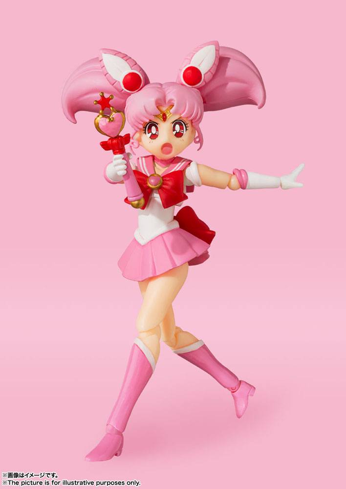 Sailor Moon S.H. Figuarts Action Figure Sailor Chibi Moon Animation Color Edition 10 cm