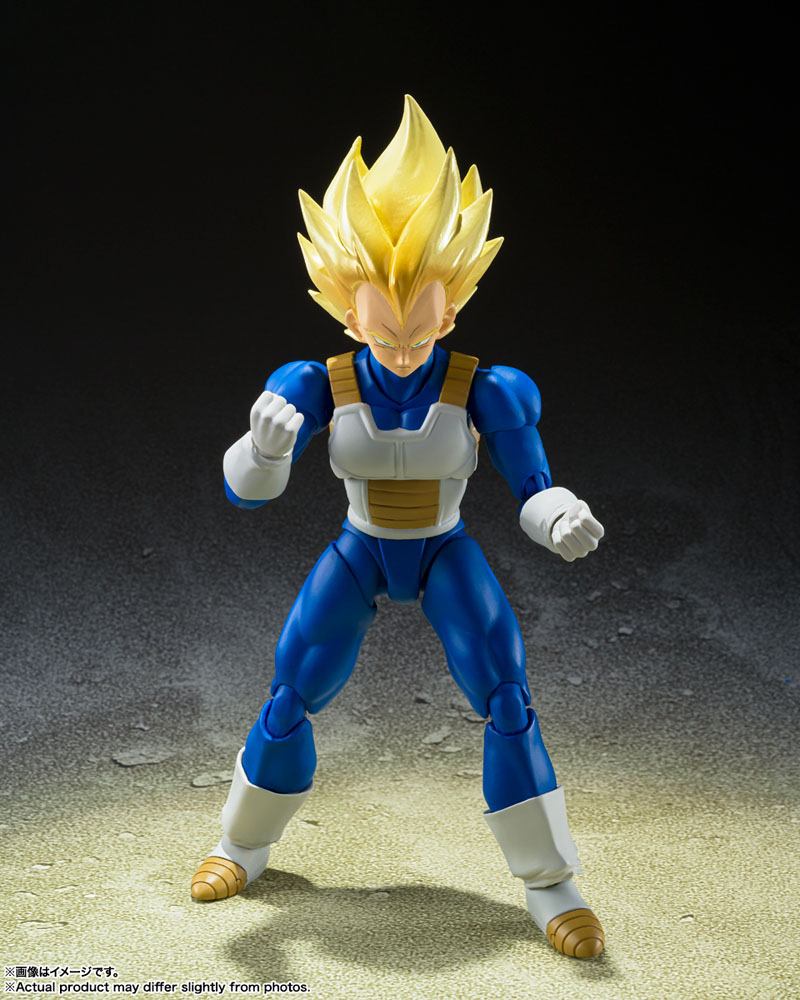 Dragon Ball Z SH Figuarts Action Figure Super Saiyan Vegeta (Awakened Super Saiyan Blood) 14 cm