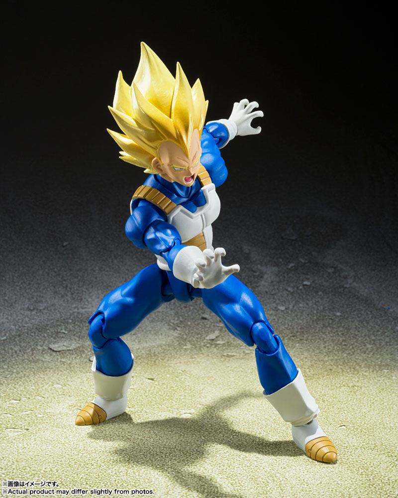 Dragon Ball Z SH Figuarts Action Figure Super Saiyan Vegeta (Awakened Super Saiyan Blood) 14 cm
