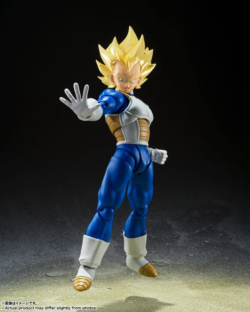 Dragon Ball Z SH Figuarts Action Figure Super Saiyan Vegeta (Awakened Super Saiyan Blood) 14 cm