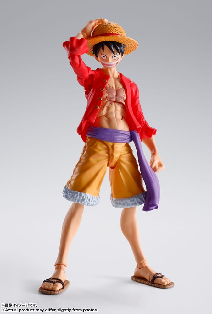 One Piece SH Figuarts Action Figure Monkey D. Luffy (The Raid on Onigashima) 14 cm