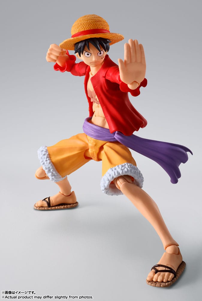 One Piece SH Figuarts Action Figure Monkey D. Luffy (The Raid on Onigashima) 14 cm