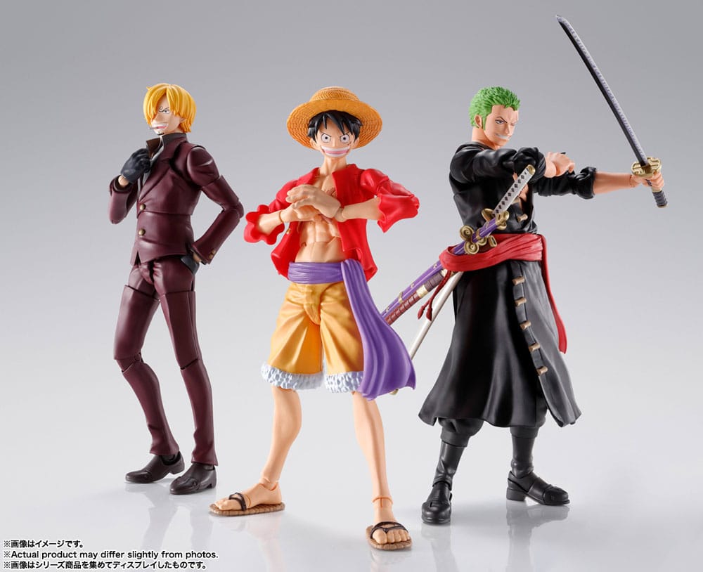 One Piece SH Figuarts Action Figure Monkey D. Luffy (The Raid on Onigashima) 14 cm