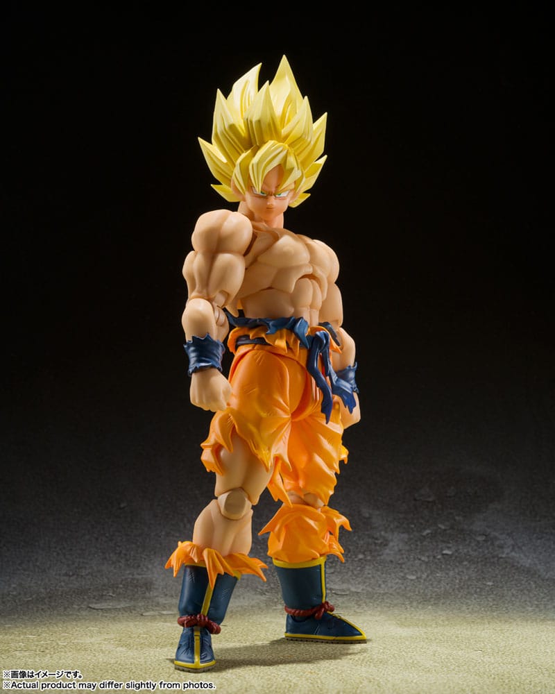 Dragon Ball Z SH Figuarts Action Figure Super Saiyan Son Goku - Legendary Super Saiyan - 14 cm