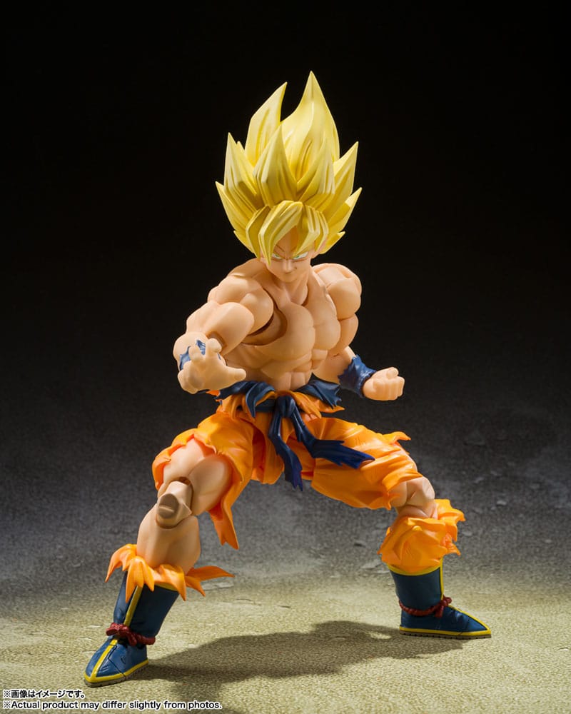 Dragon Ball Z SH Figuarts Action Figure Super Saiyan Son Goku - Legendary Super Saiyan - 14 cm