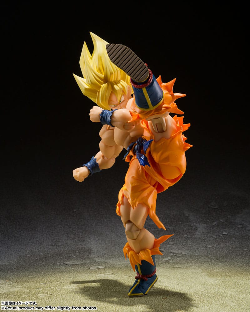 Dragon Ball Z SH Figuarts Action Figure Super Saiyan Son Goku - Legendary Super Saiyan - 14 cm