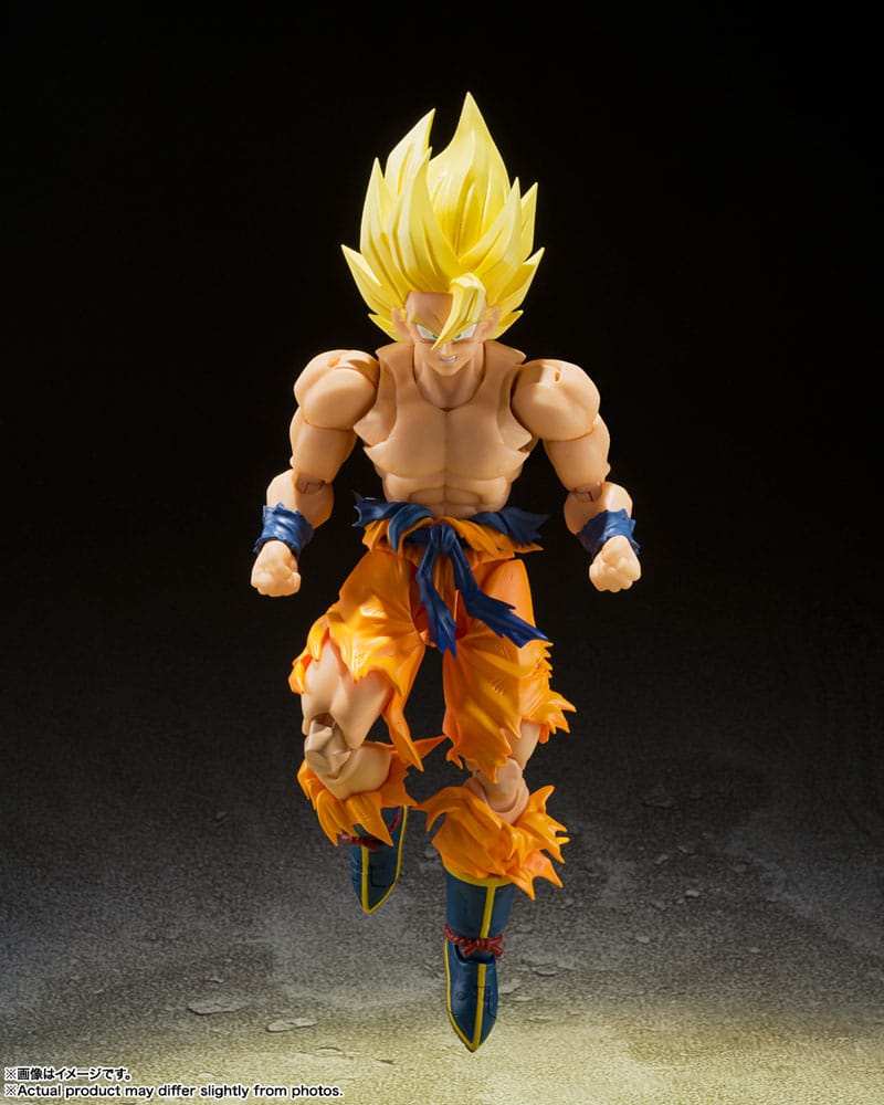 Dragon Ball Z SH Figuarts Action Figure Super Saiyan Son Goku - Legendary Super Saiyan - 14 cm