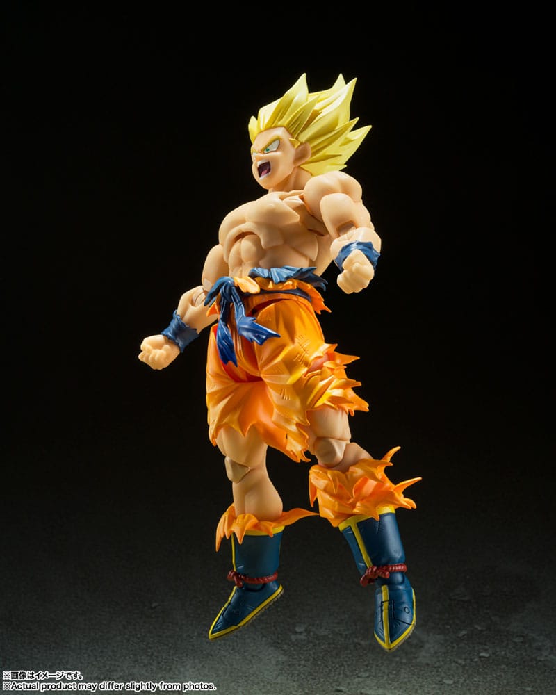 Dragon Ball Z SH Figuarts Action Figure Super Saiyan Son Goku - Legendary Super Saiyan - 14 cm