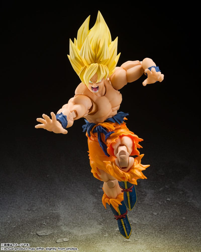 Dragon Ball Z SH Figuarts Action Figure Super Saiyan Son Goku - Legendary Super Saiyan - 14 cm