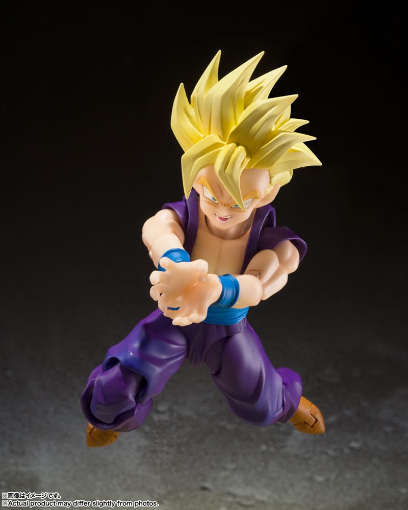 Dragon Ball Z SH Figuarts Action Figure Super Saiyan Son Gohan - The Warrior Who Surpassed Goku 11 cm