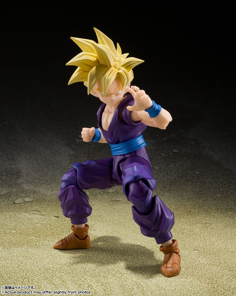 Dragon Ball Z SH Figuarts Action Figure Super Saiyan Son Gohan - The Warrior Who Surpassed Goku 11 cm