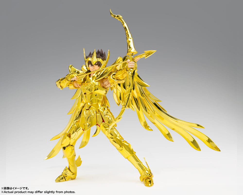 Saint Seiya Saint Cloth Myth Ex Action Figure Sagitarius Seiya Erede del Tessuto d'Oro 17 cm