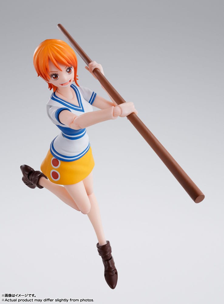 One Piece SH Figuarts Action Figure Nami Romance Dawn 14 cm