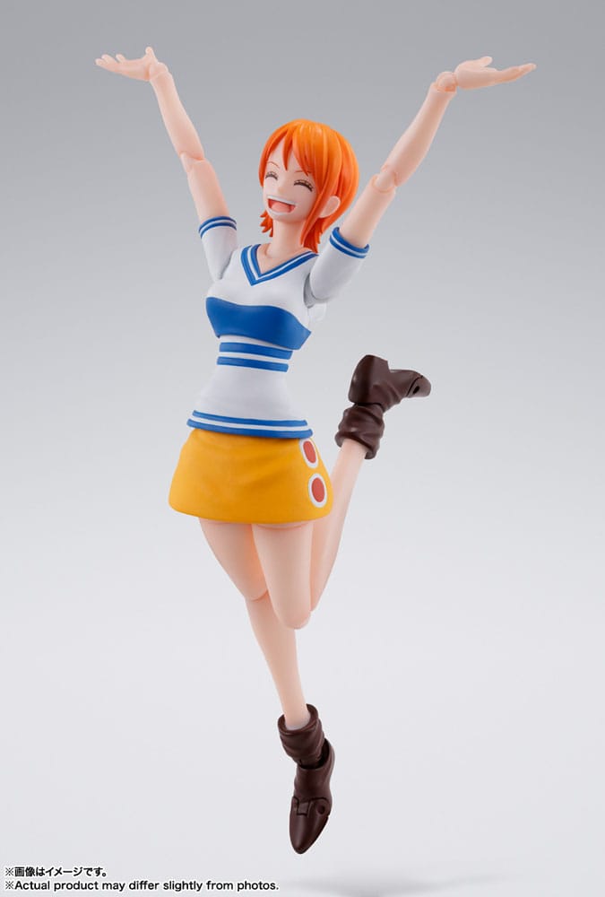 One Piece SH Figuarts Action Figure Nami Romance Dawn 14 cm