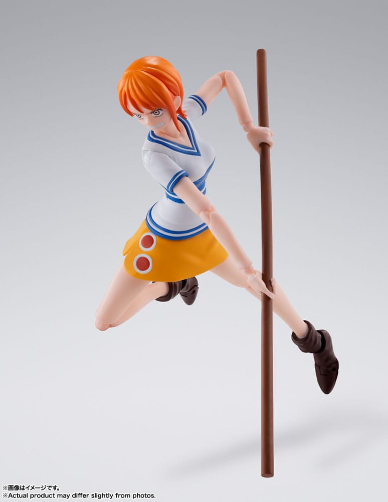 One Piece SH Figuarts Action Figure Nami Romance Dawn 14 cm