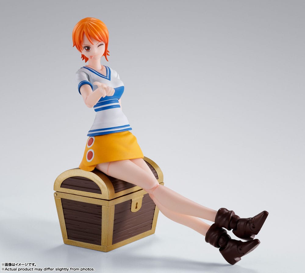 One Piece SH Figuarts Action Figure Nami Romance Dawn 14 cm