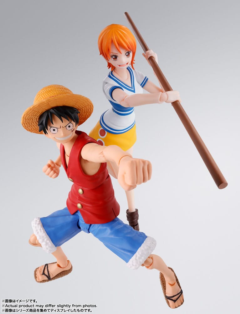One Piece SH Figuarts Action Figure Nami Romance Dawn 14 cm
