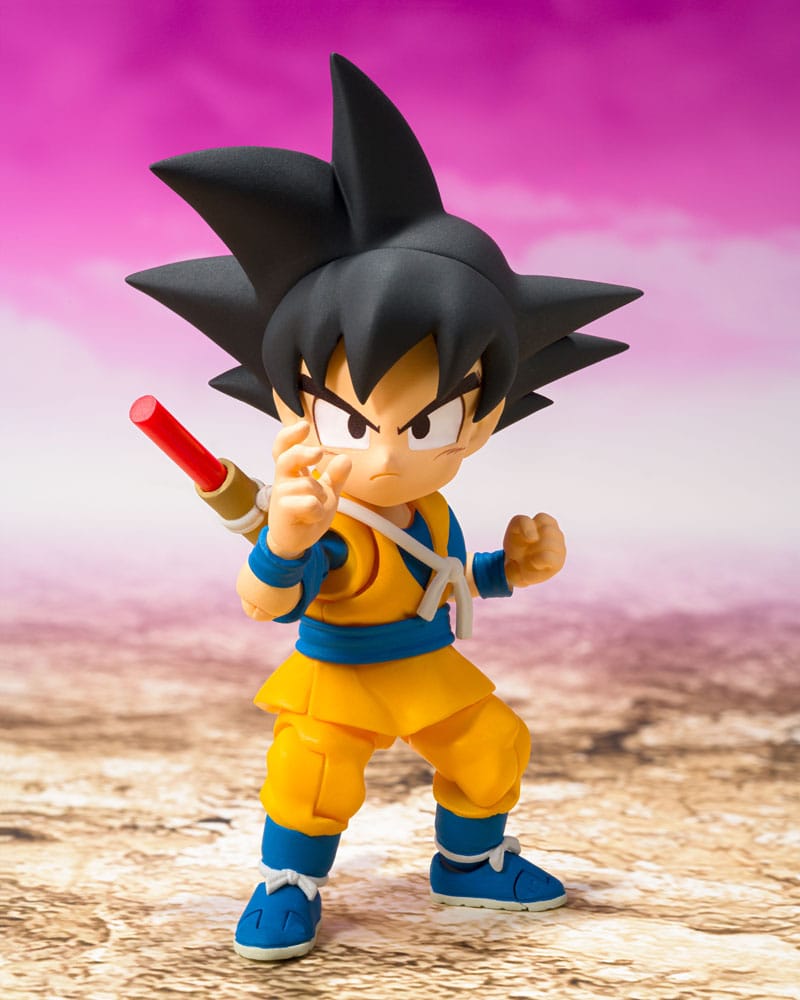 Dragon Ball Daima SHFiguarts Action Figure Son Goku Mini 7 cm