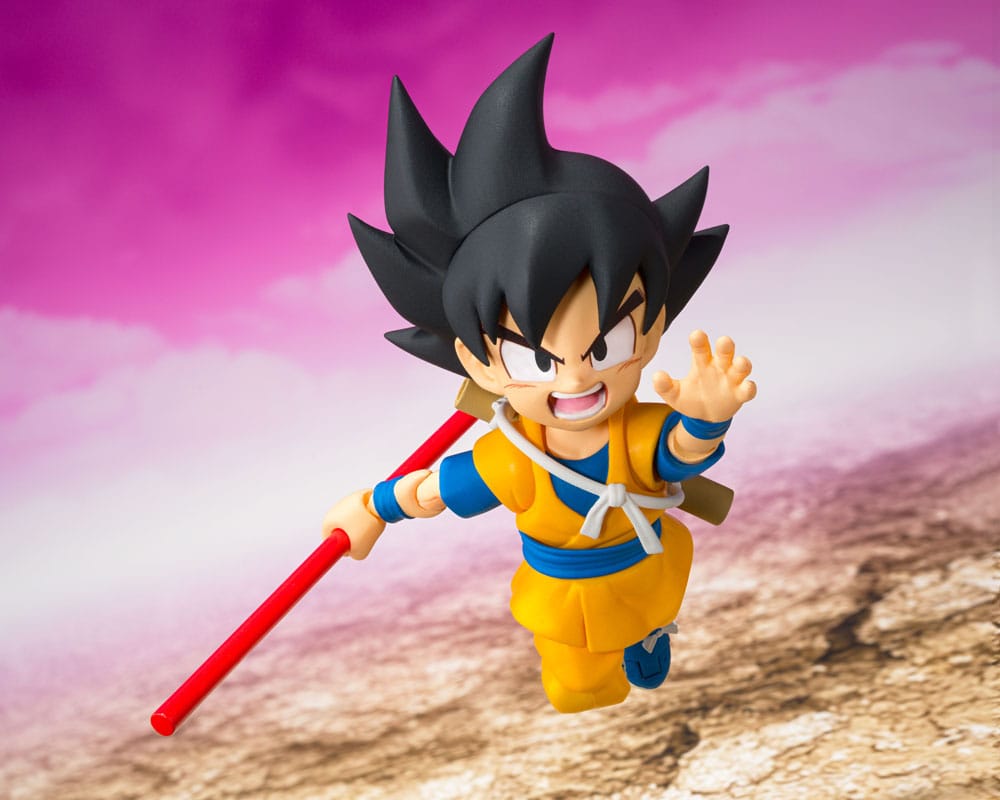 Dragon Ball Daima SHFiguarts Action Figure Son Goku Mini 7 cm