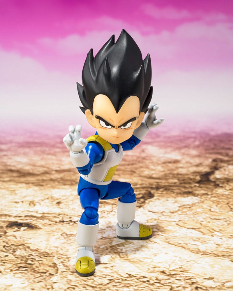 Dragon Ball Daima SHFiguarts Action Figure Vegeta Mini 7 cm