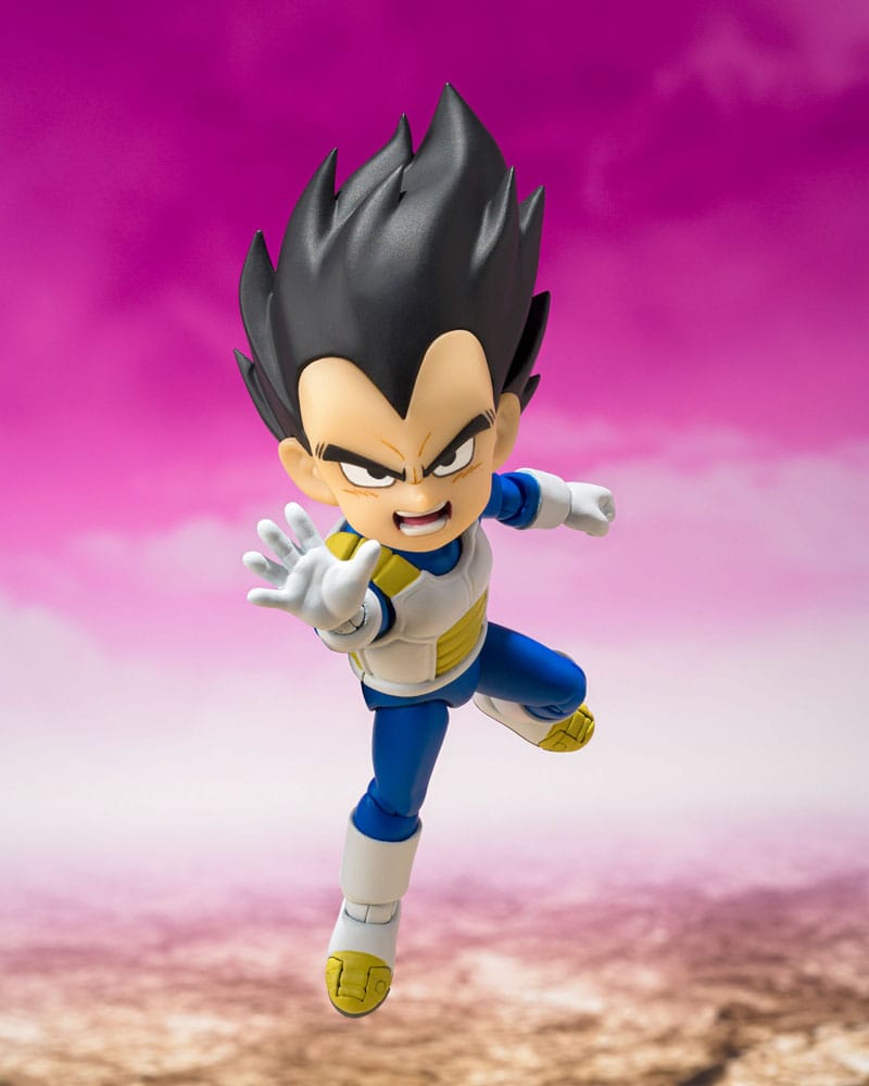 Dragon Ball Daima SHFiguarts Action Figure Vegeta Mini 7 cm