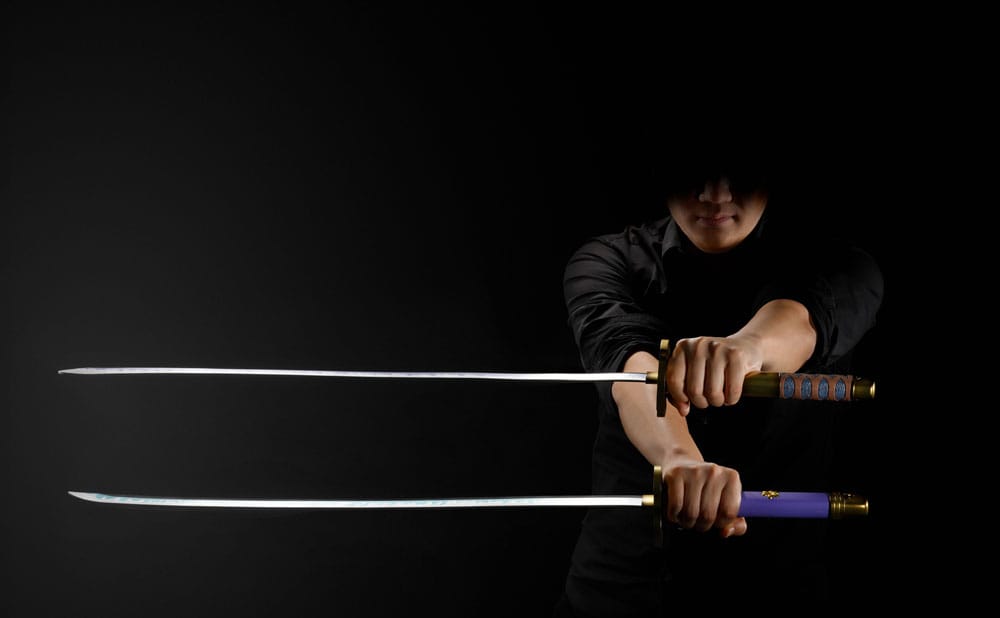 One Piece Proplica Replicas 1/1 Roronoa Zoro Three Sword Style Swords Set 95 cm