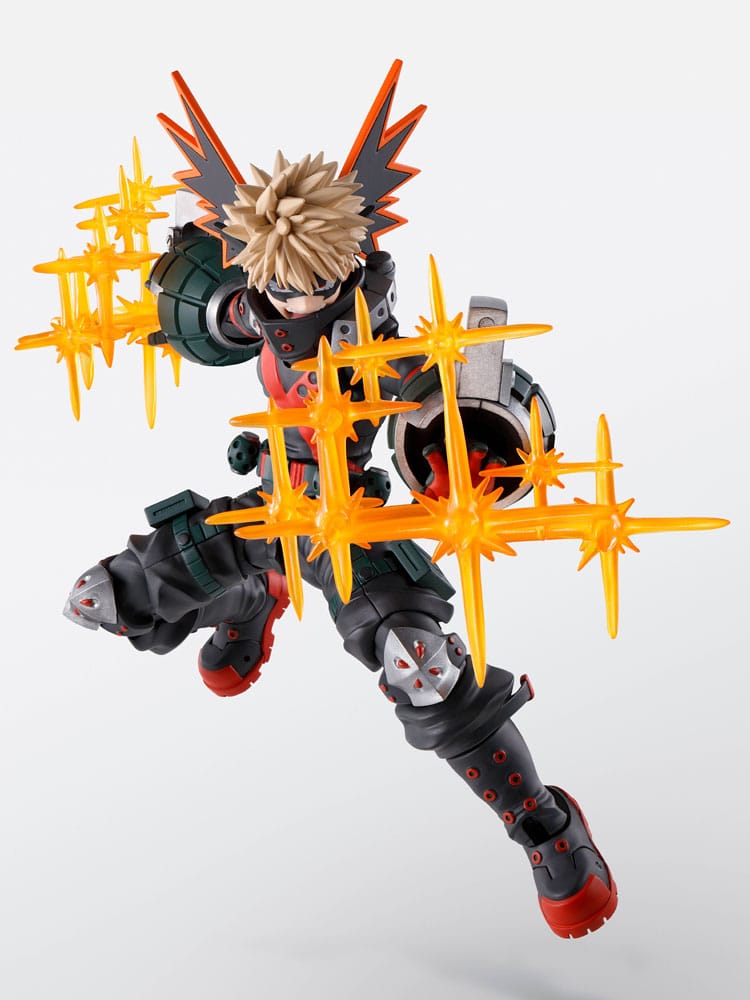 My Hero Academia SH Figuarts Accessories Izuku Midoriya & Katsuki Bakugo Plus Ultra Option Parts Set