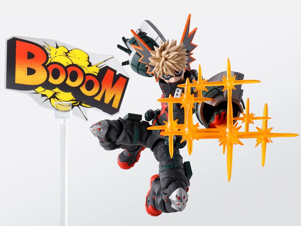 My Hero Academia SH Figuarts Accessories Izuku Midoriya & Katsuki Bakugo Plus Ultra Option Parts Set