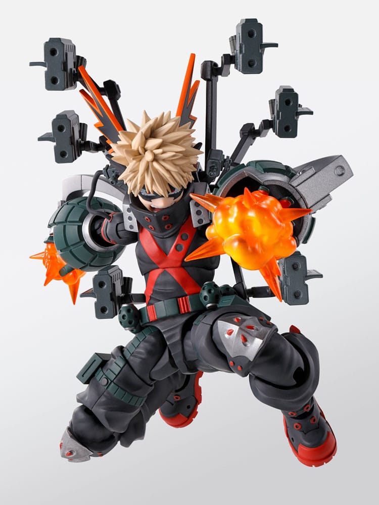 My Hero Academia SH Figuarts Accessories Izuku Midoriya & Katsuki Bakugo Plus Ultra Option Parts Set
