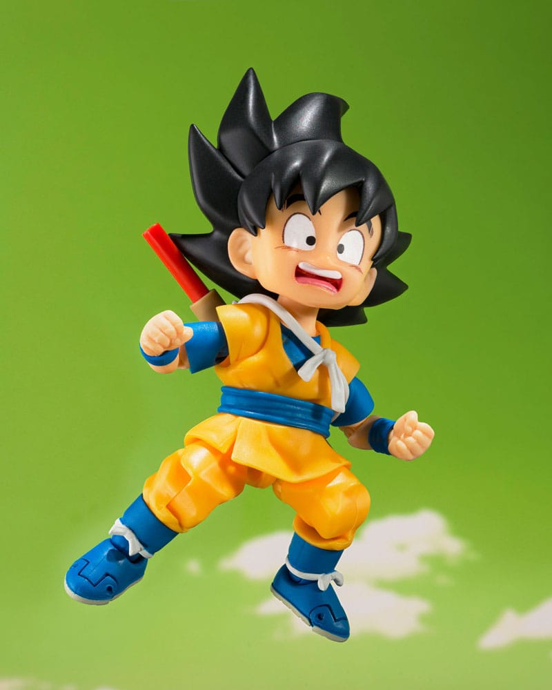 Dragon Ball SHFiguarts Action Figure Super Saiyan Livello 3 Vegeta (mini) Daima 8 cm