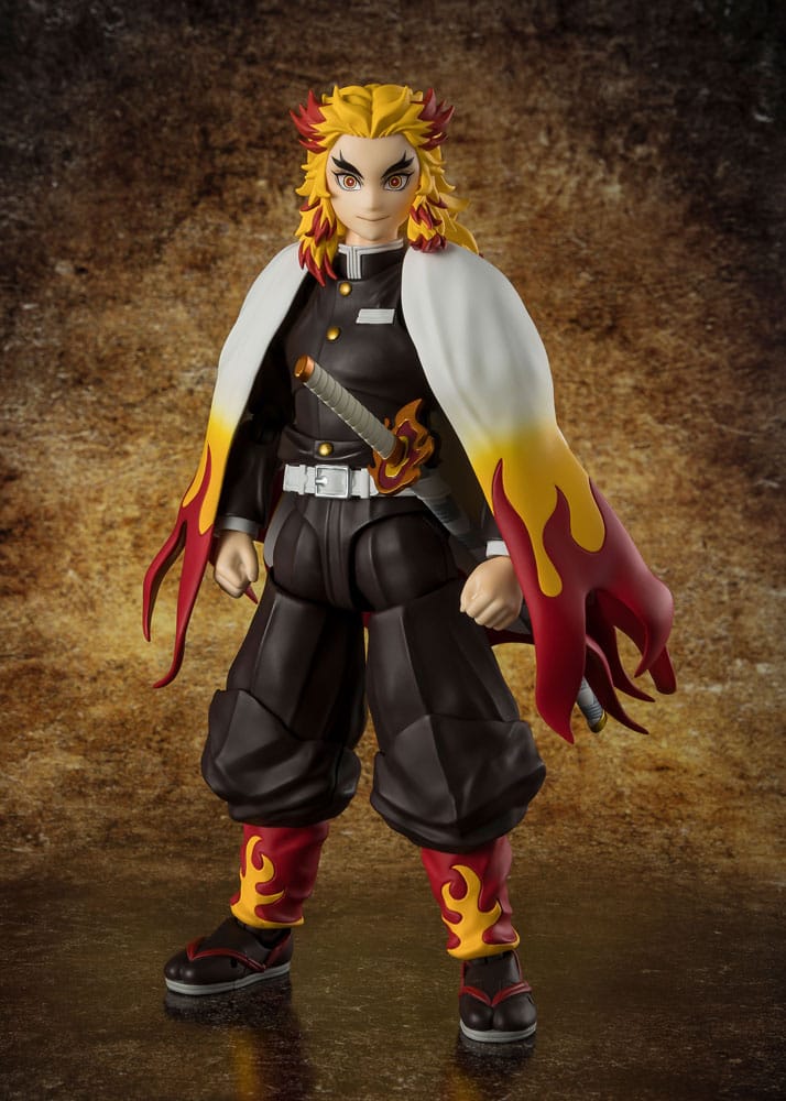Demon Slayer: Kimetsu no Yaiba SHFiguarts Action Figure Kyojuro Rengoku 15 cm