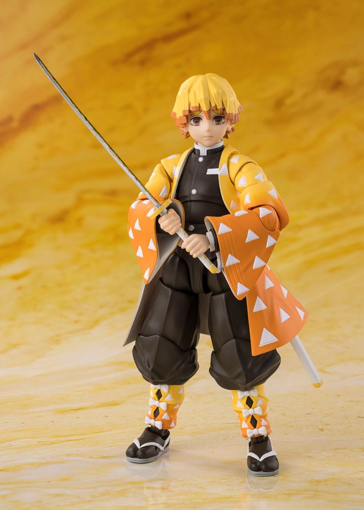 Demon Slayer: Kimetsu no Yaiba SHFiguarts Action Figure Zenitsu Agatsuma 14 cm